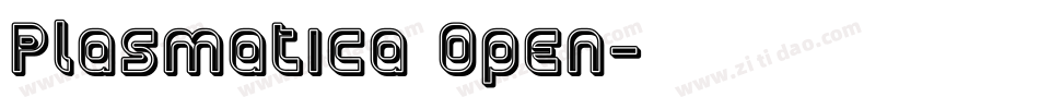 Plasmatica Open字体转换